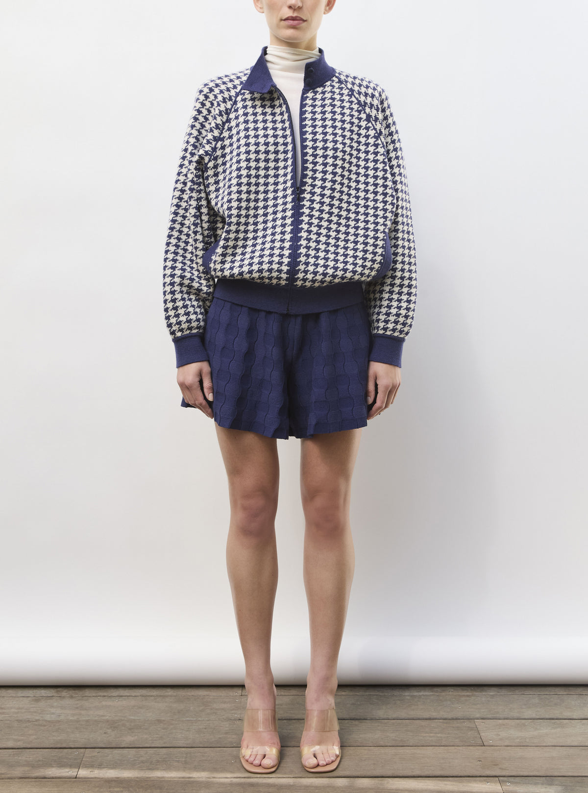 Molli Friend Wide Zipped Knit Jacket