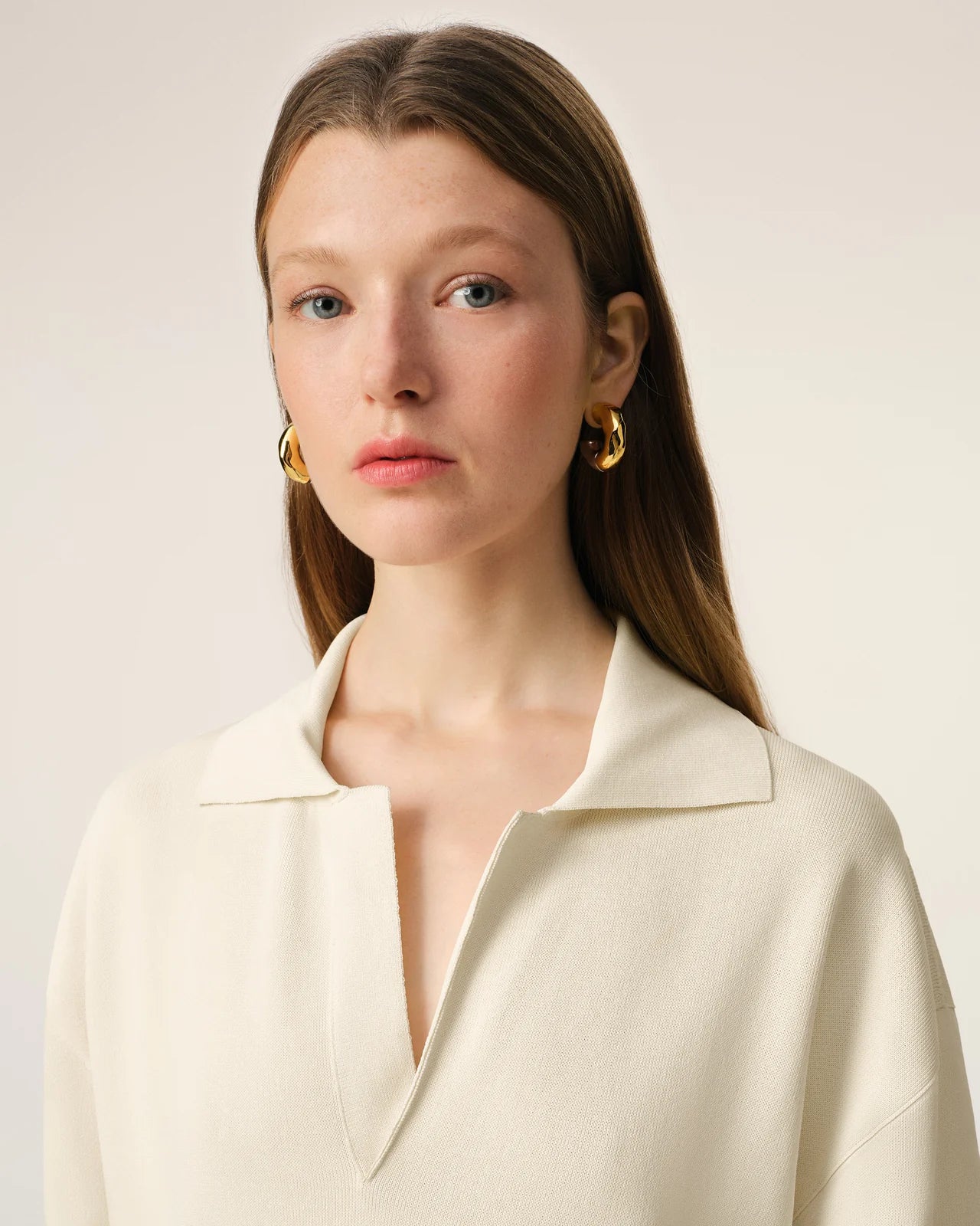 Ami Short Sleeve Oversized Polo