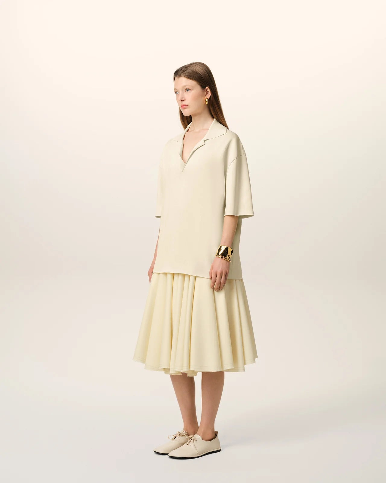 Ami Short Sleeve Oversized Polo