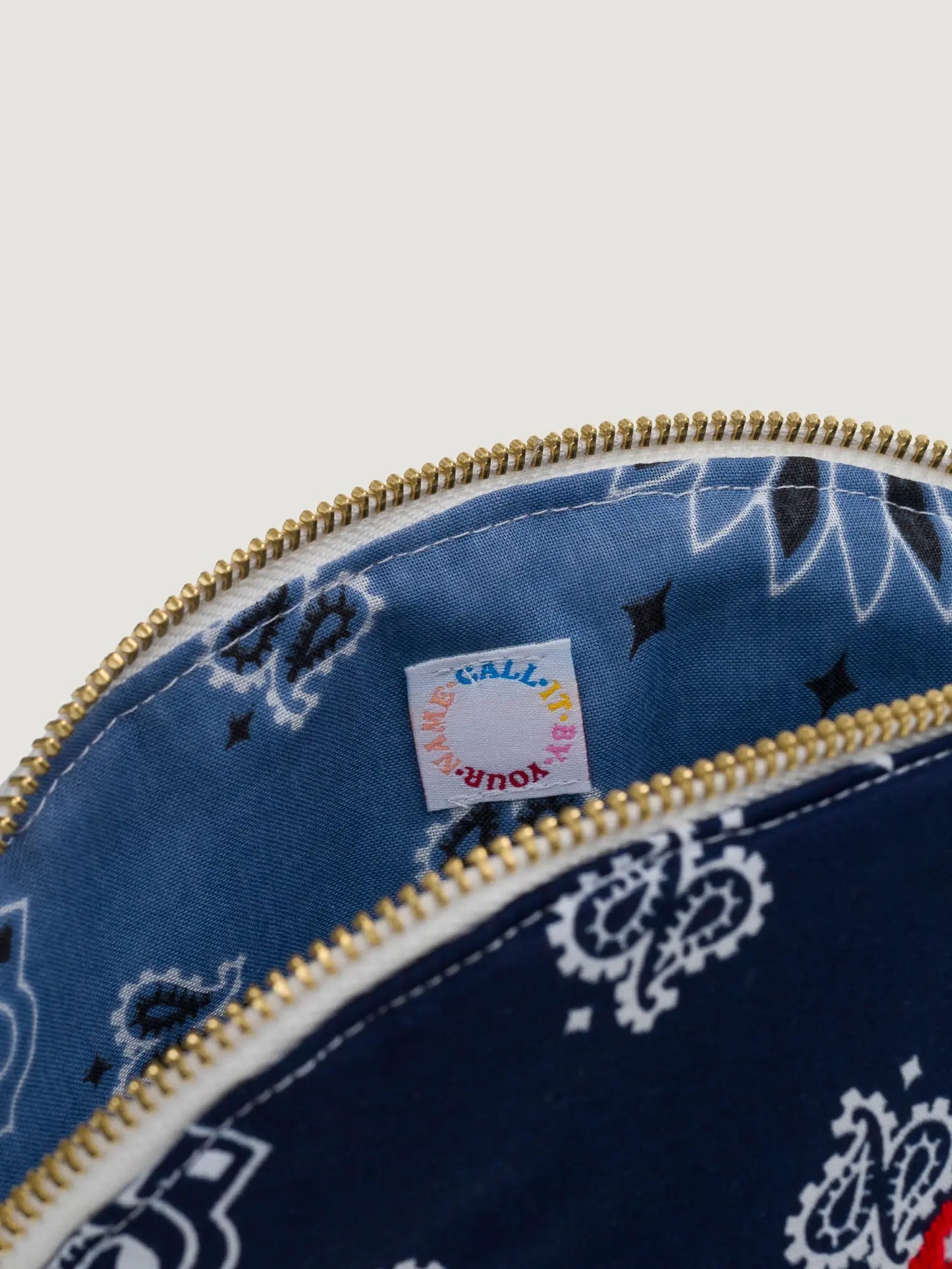 Call It By Your Name Vanity Pouch - Champignon - Small