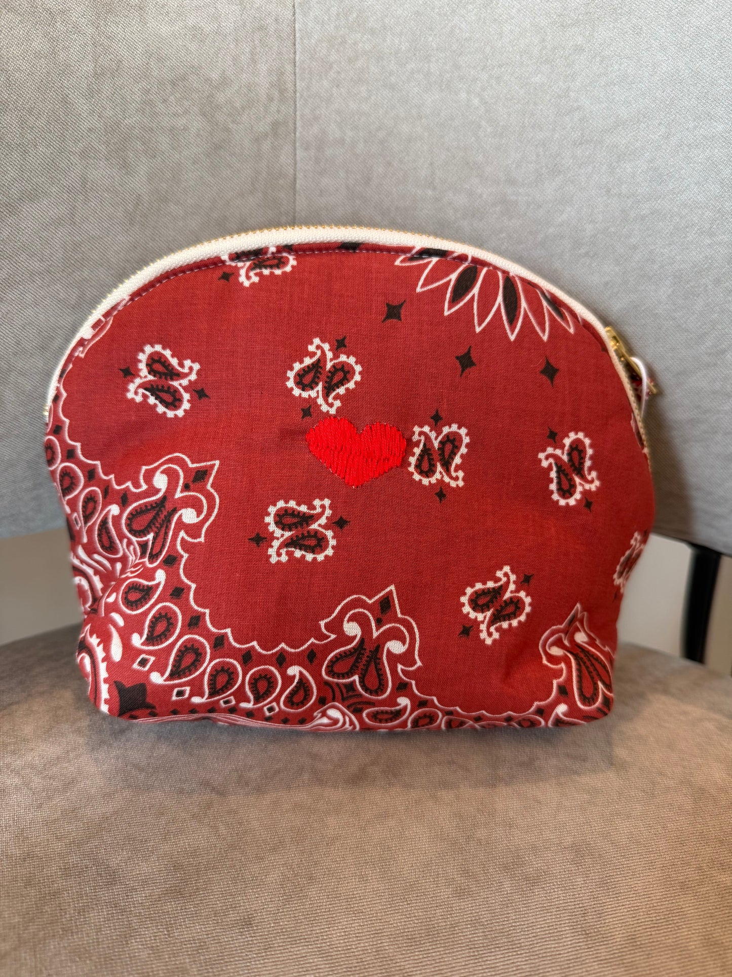 Call It By Your Name Vanity Pouch - Heart - Small