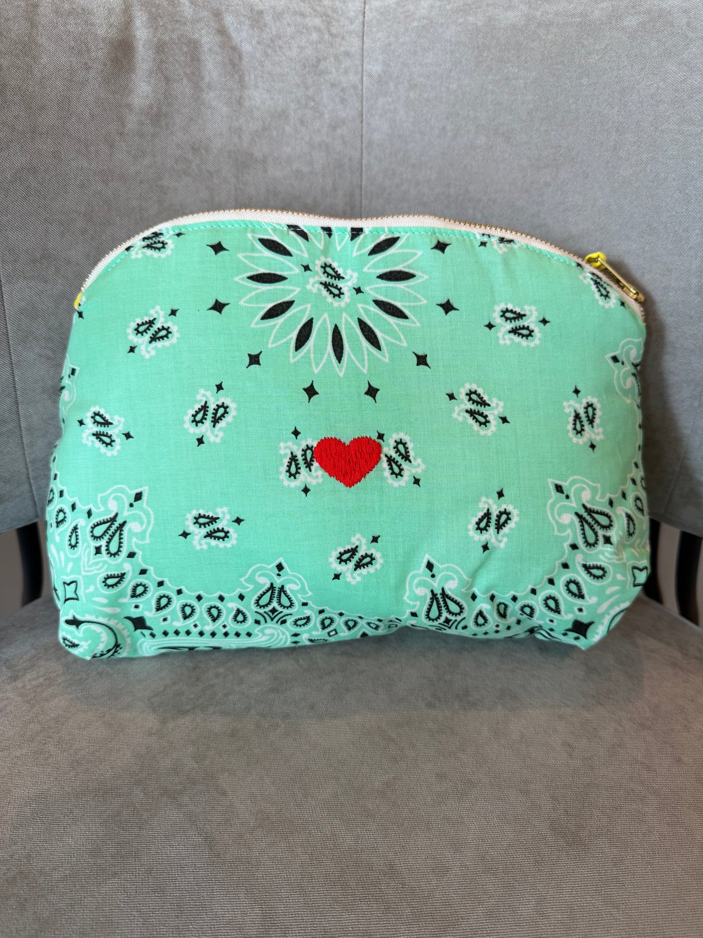 Call It By Your Name Vanity Pouch - Heart - Large