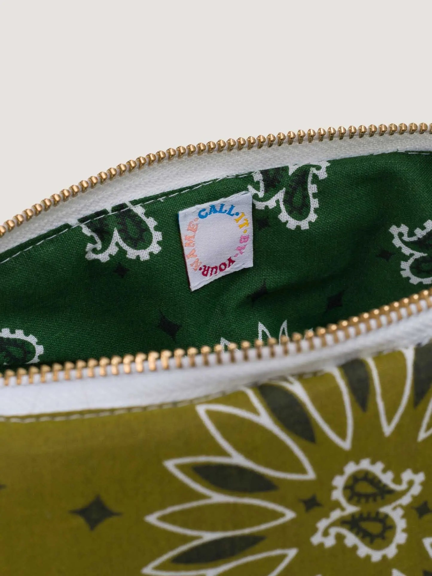 Call It By Your Name Vanity Pouch - Trefle - Large