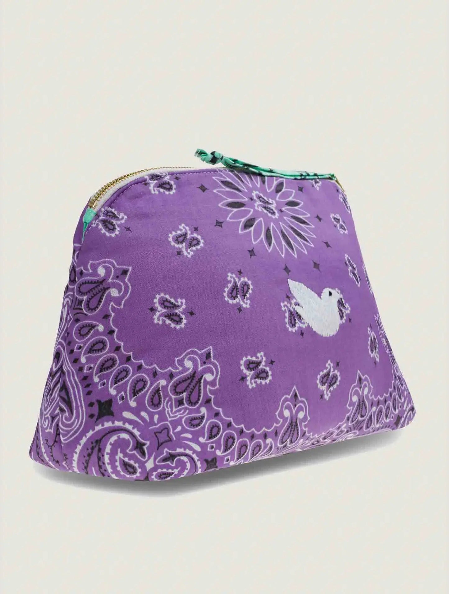 Call It By Your Name Vanity Pouch - Colombe - Large