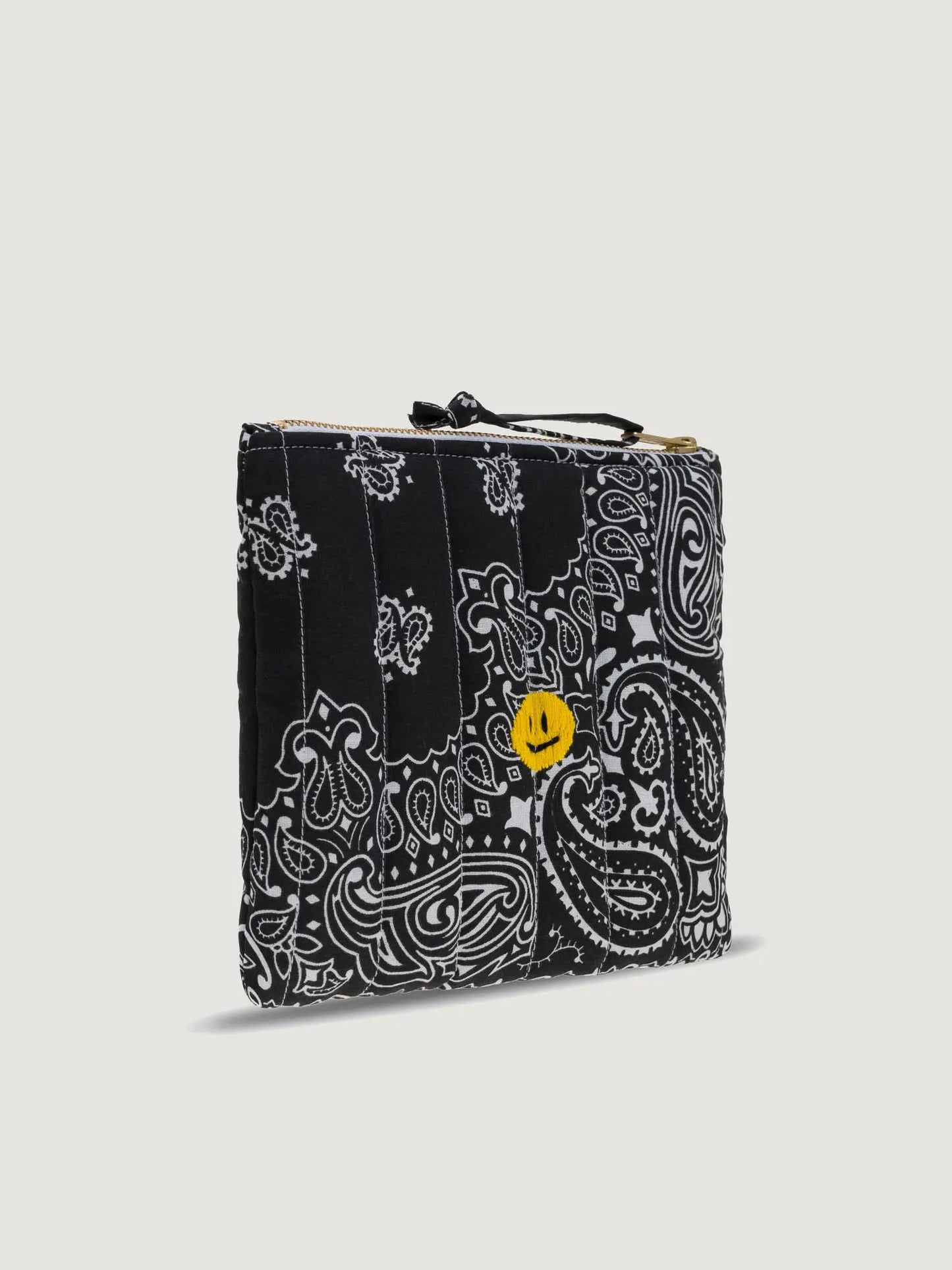 Call It By Your Name Mini Zipped Quilted Pouch
