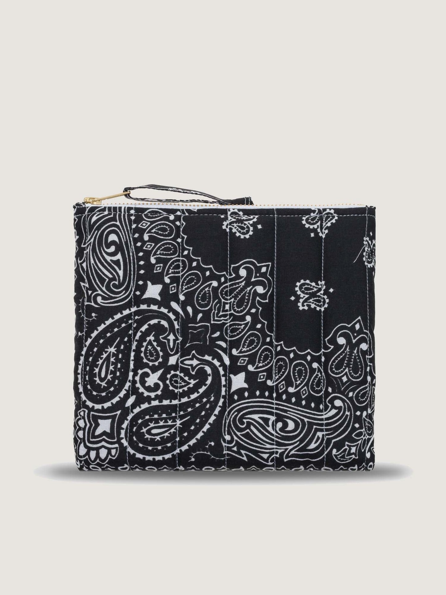 Call It By Your Name Mini Zipped Quilted Pouch