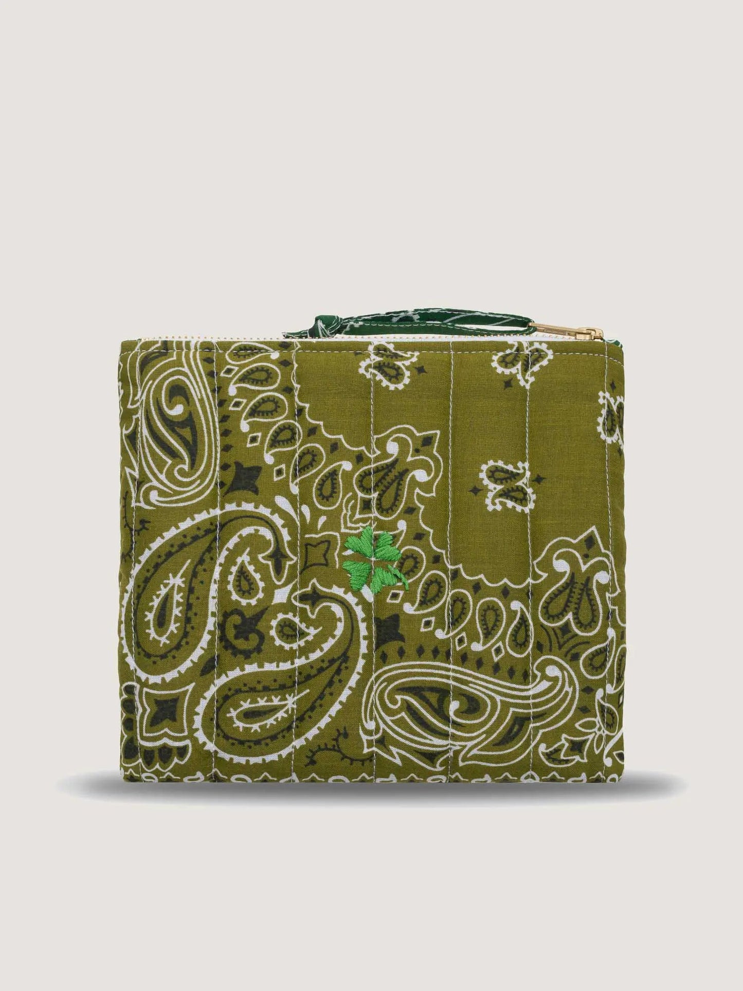 Call It By Your Name Mini Zipped Quilted Pouch