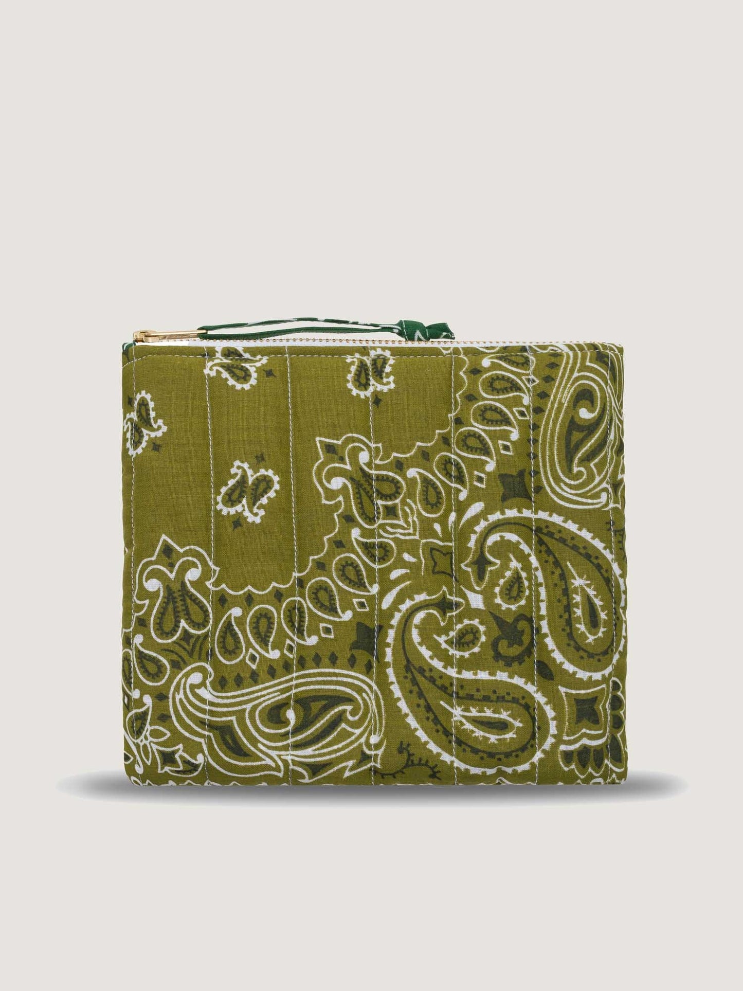 Call It By Your Name Mini Zipped Quilted Pouch