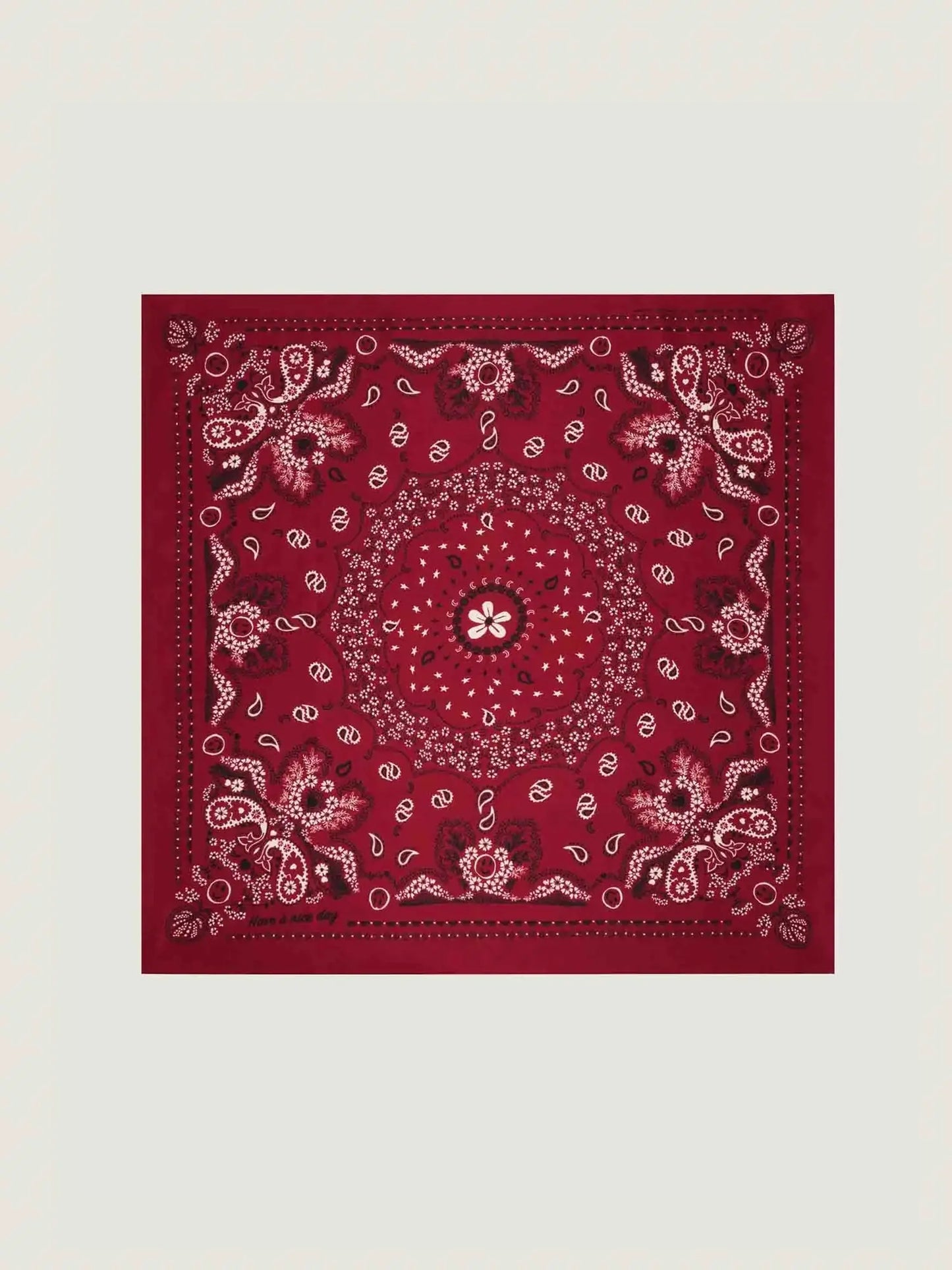 Call It By Your Name Silk Bandana Small