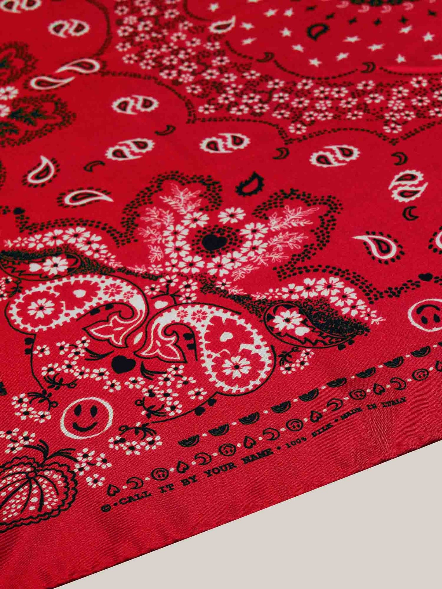 Call It By Your Name Silk Bandana Small