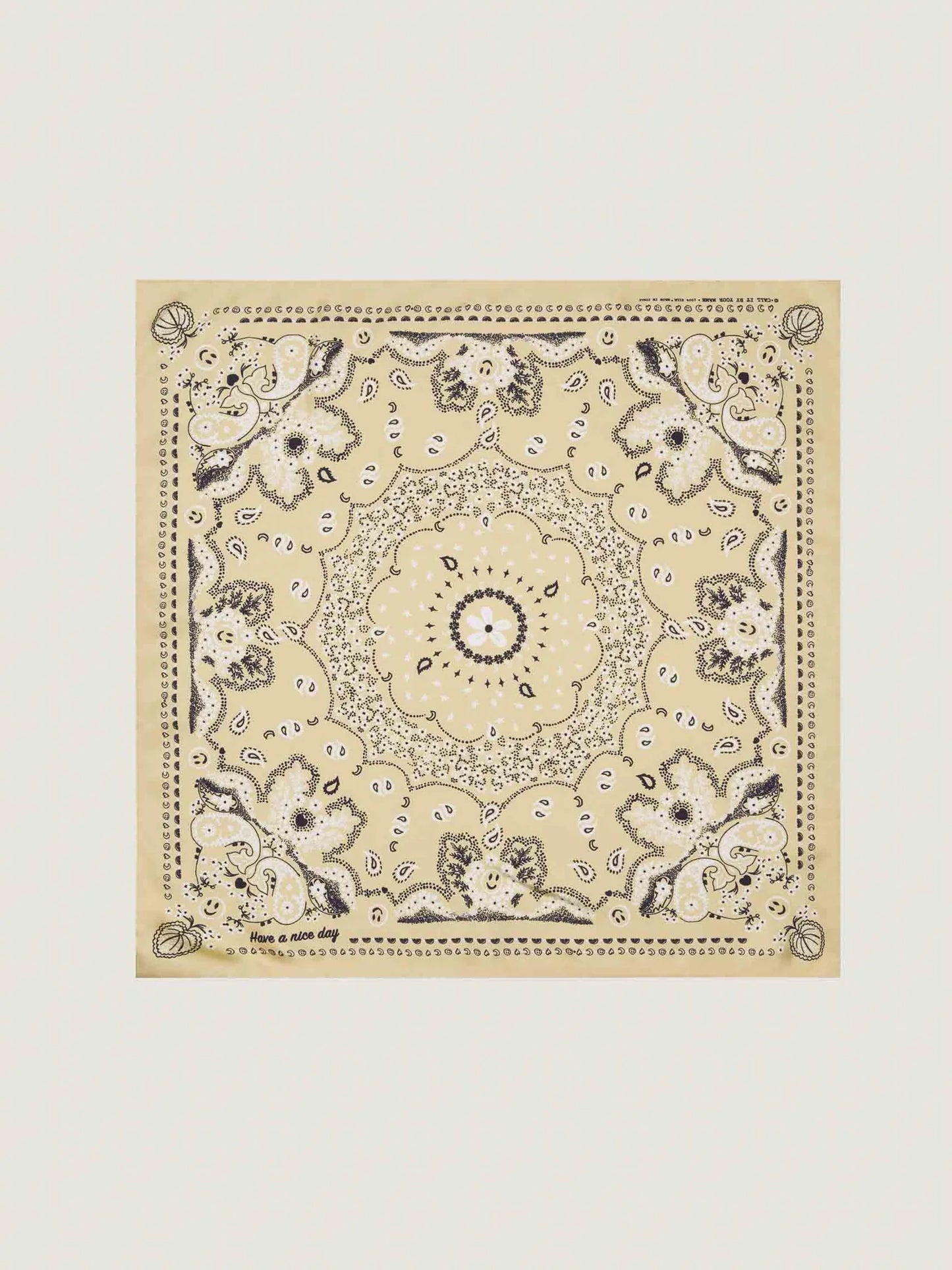 Call It By Your Name Silk Bandana Small