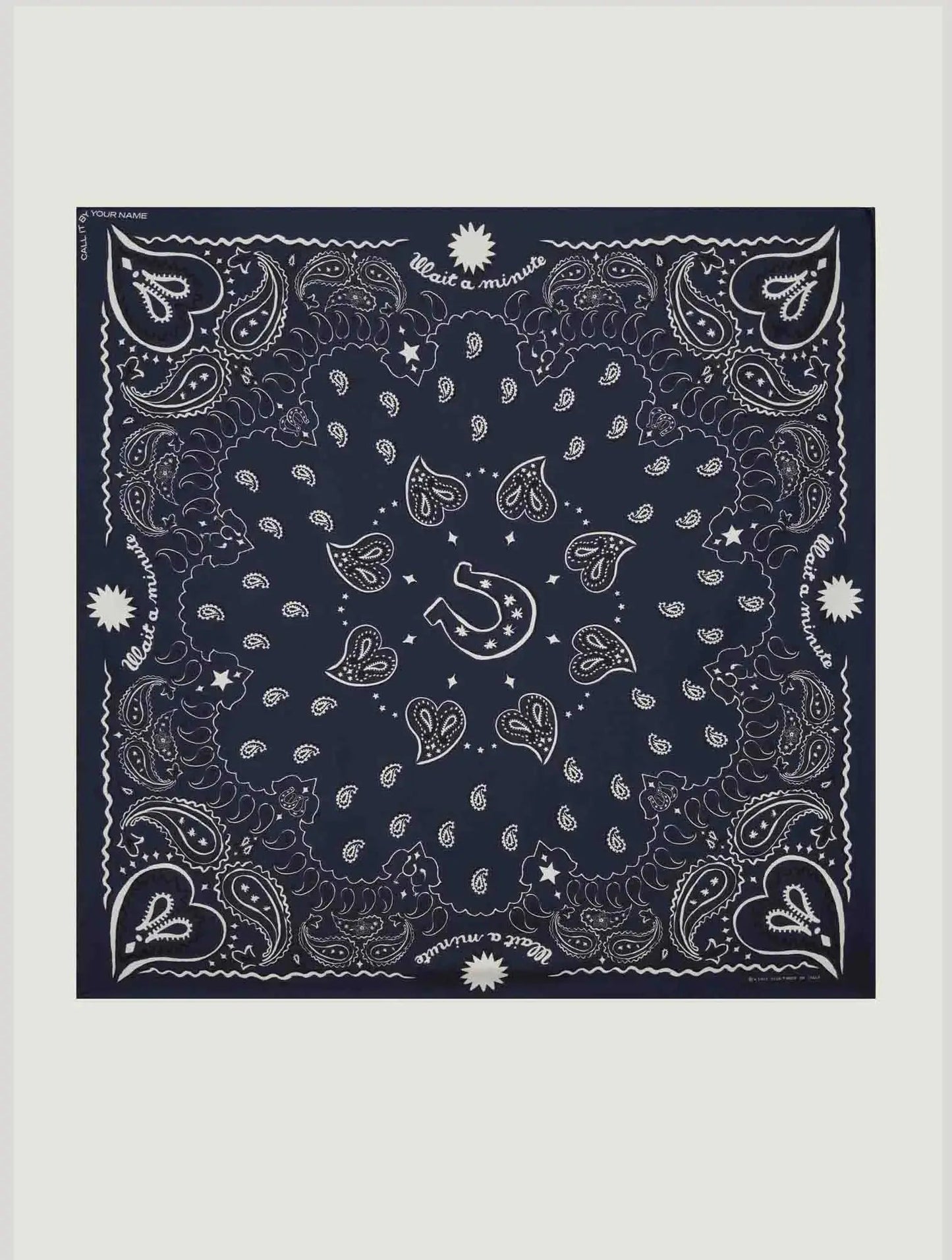 Call It By Your Name Silk Bandana Small