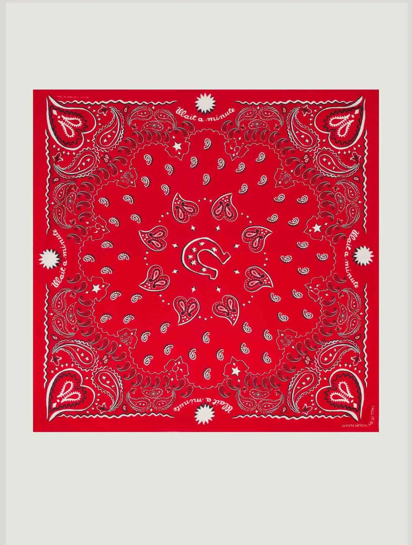 Call It By Your Name Silk Bandana Small