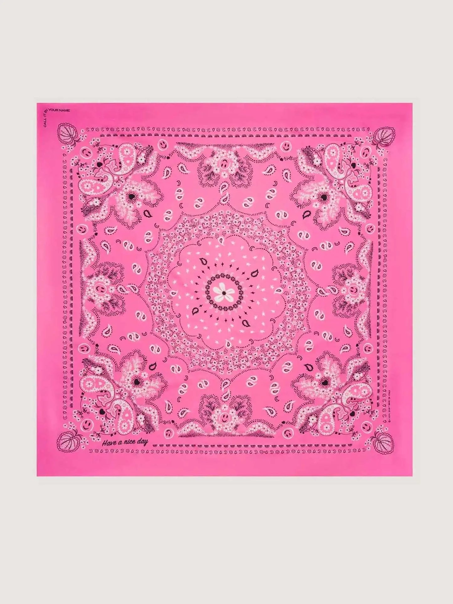 Call it by your name Silk Bandana Large