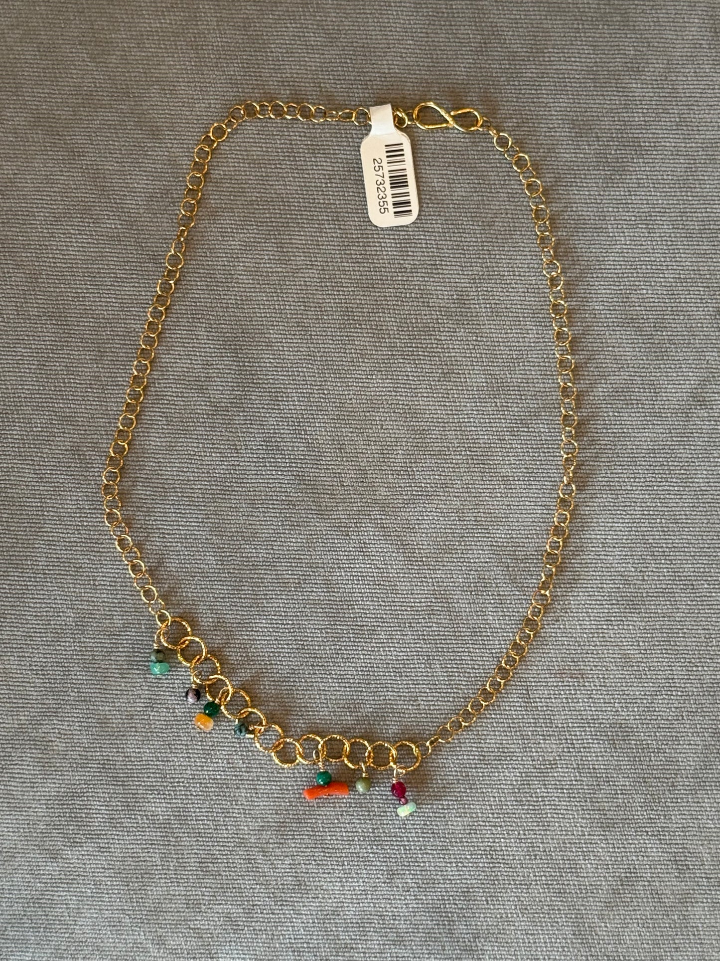 Par Coeur Multico Opales Necklace