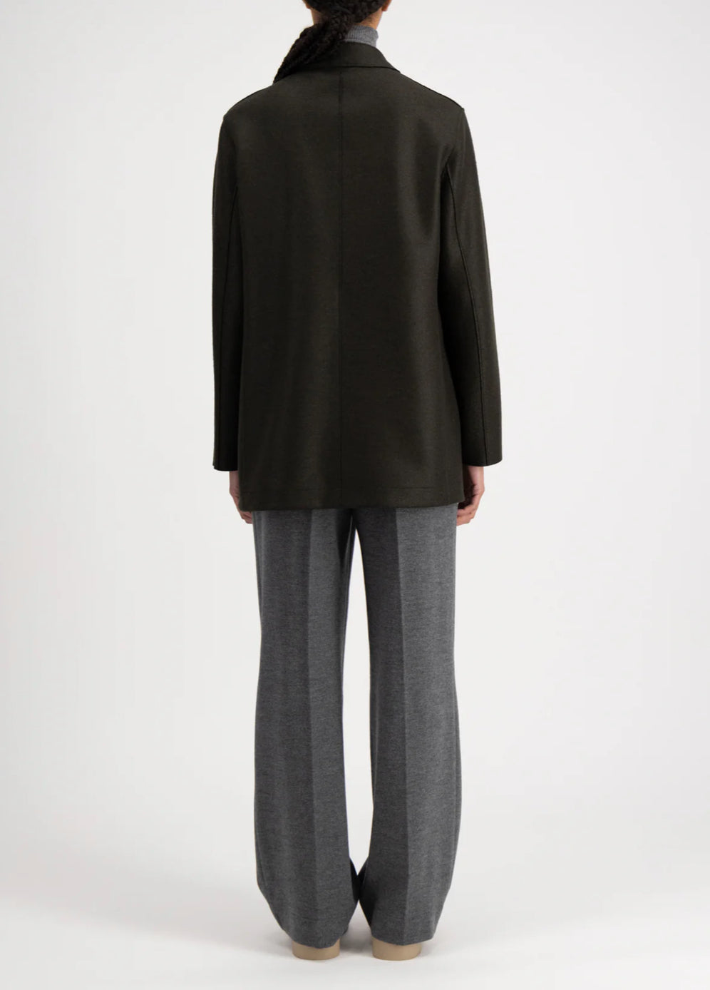 Harris Wharf Slouchy Peacoat