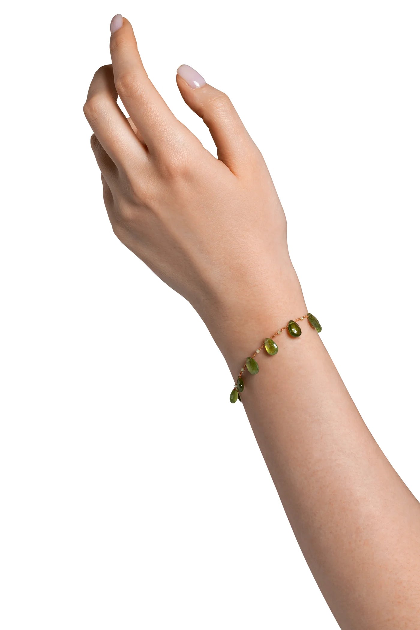 Ivarene Linwood Drops & Beads Bracelet - Vesuvianite