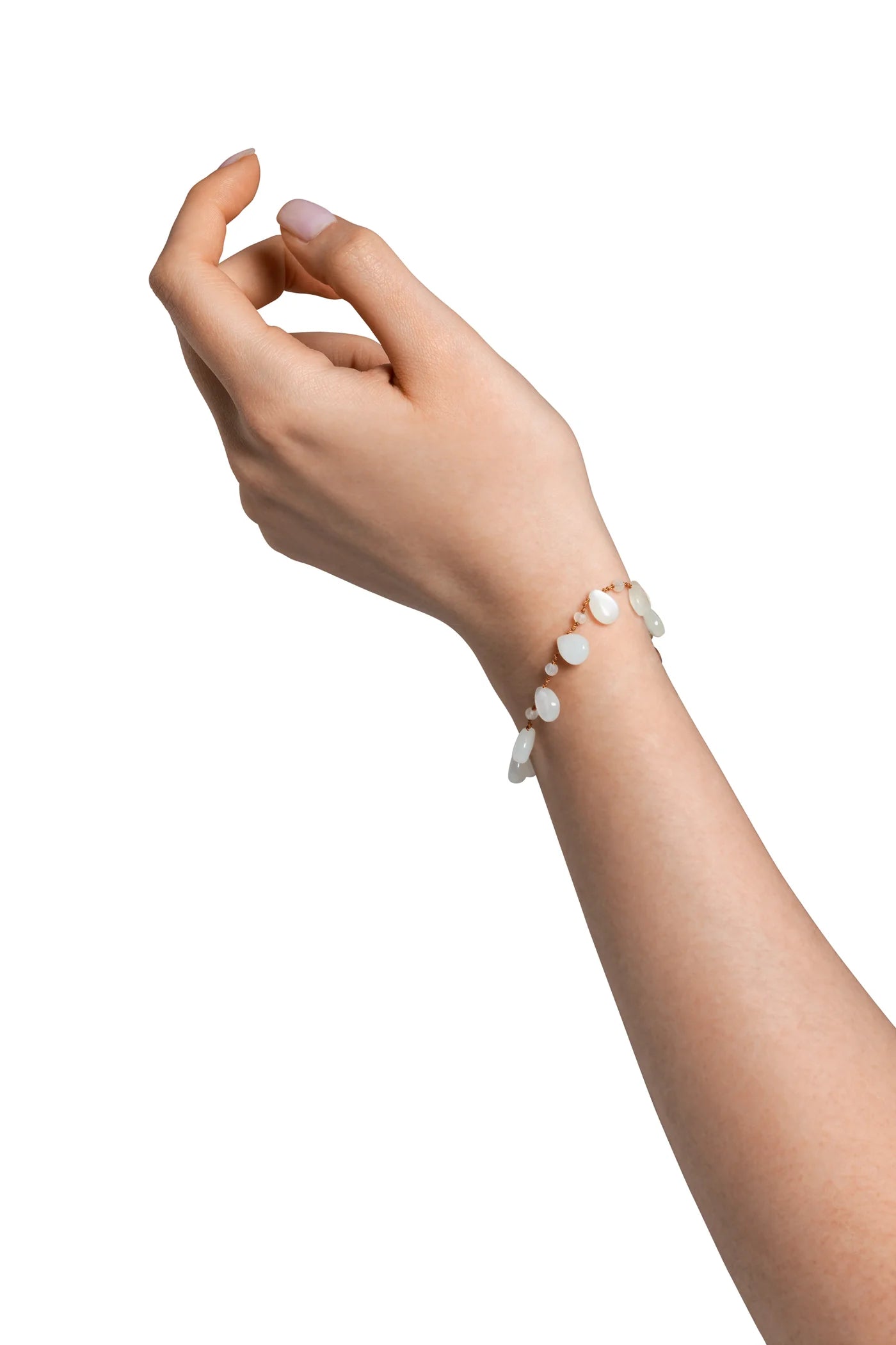 Ivarene Alcyona Drops & Beads Bracelet - Moonstone
