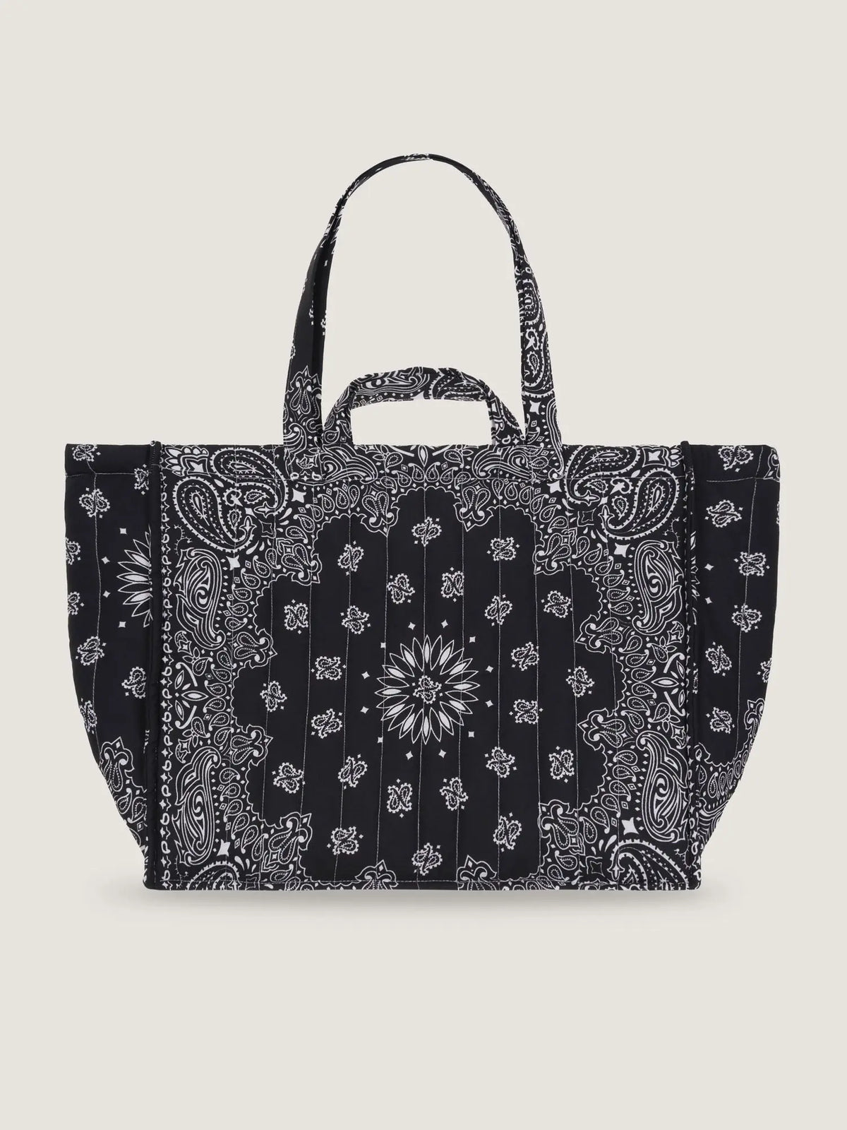 Call It By Your Name Maxi Quilted Cabas Tote Bag - Good Times Only