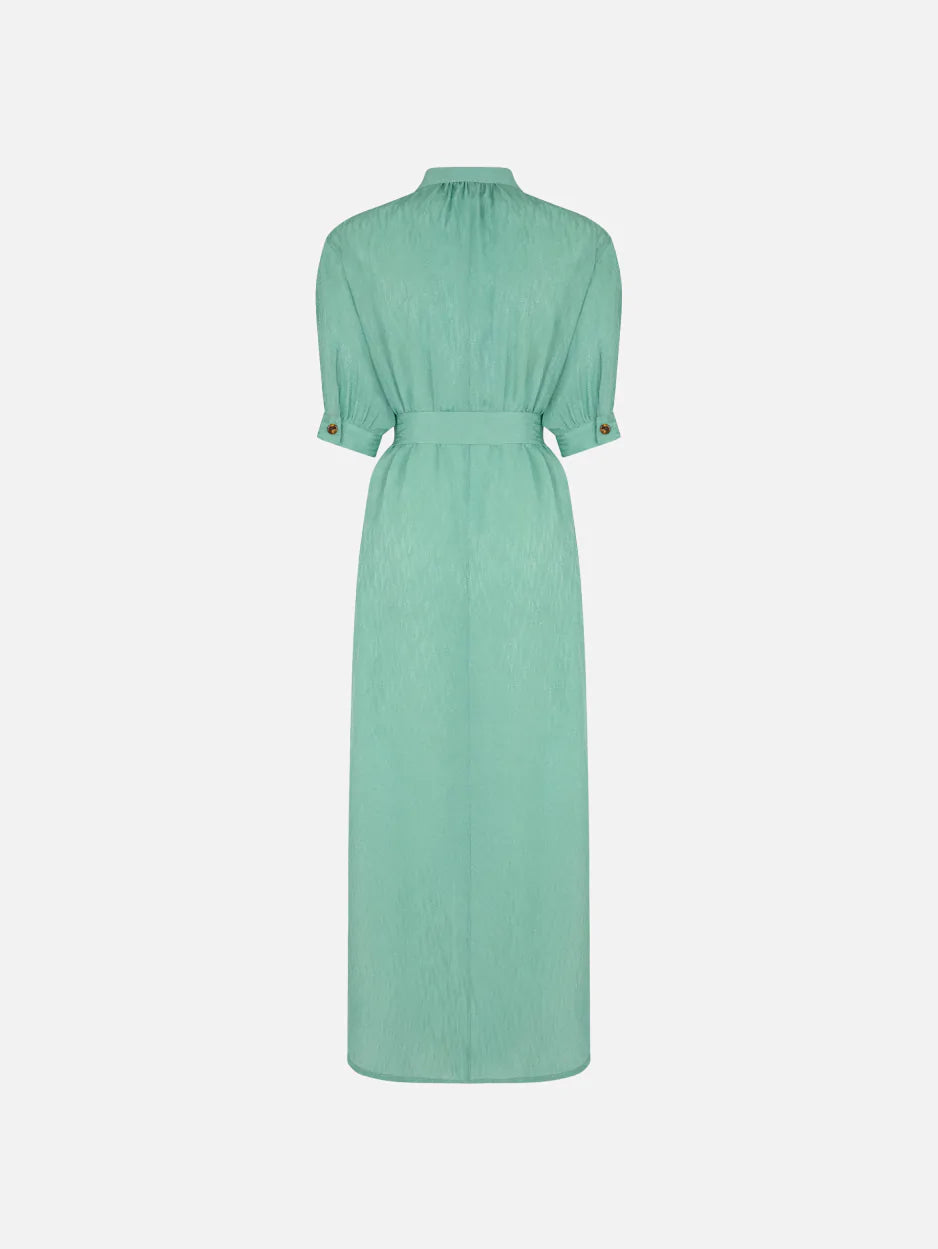 BLAZÉ Milano Neptune Berber Shirt Dress