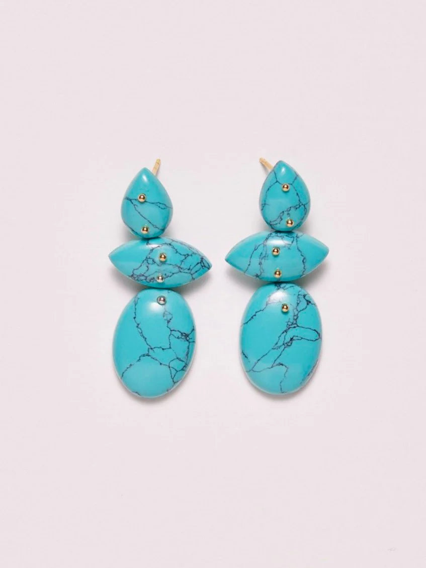 Ivarene Avalon Earrings - Turquoise