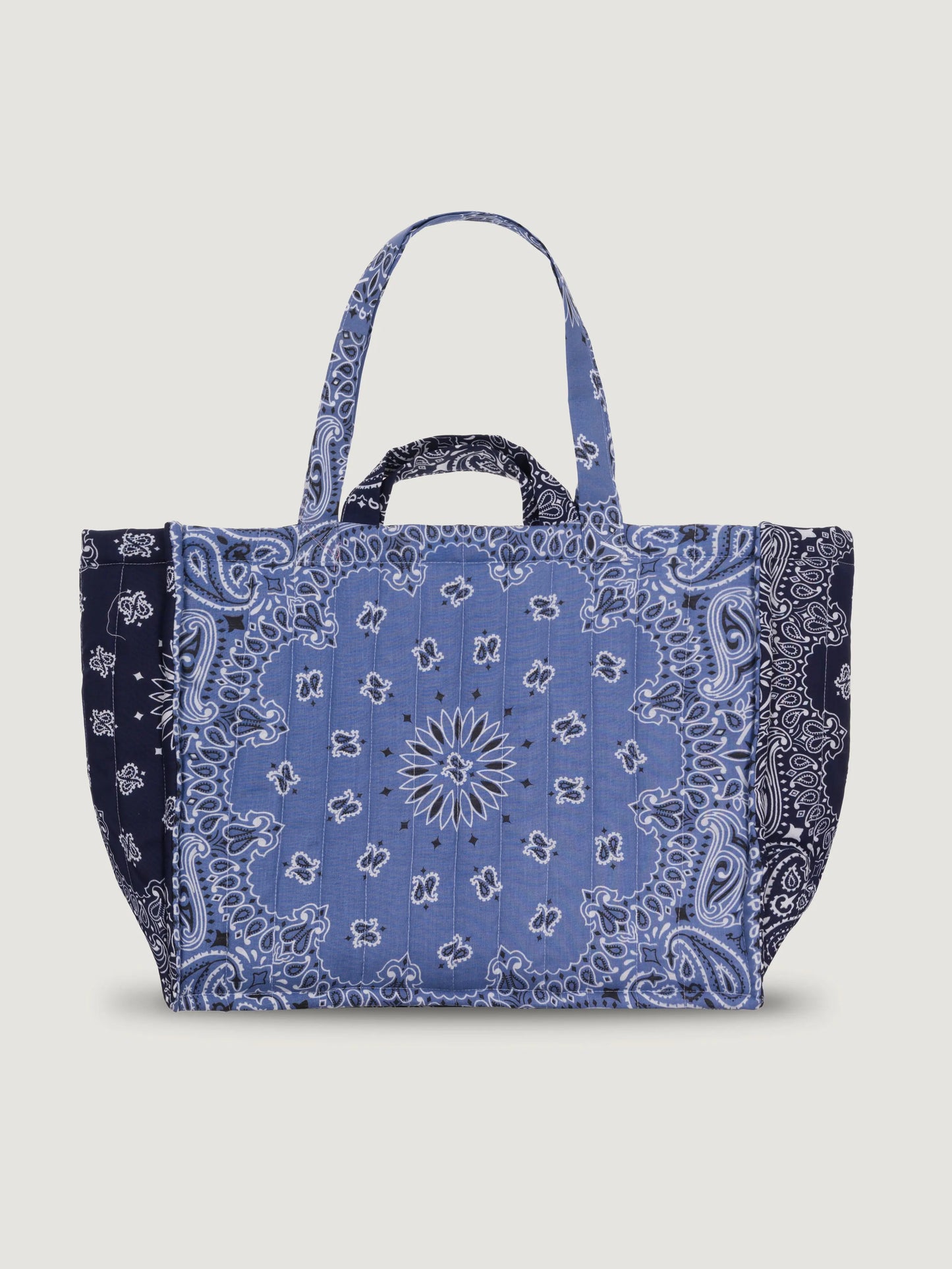 Call It By Your Name Maxi Quilted Tote Bag - Mushroom