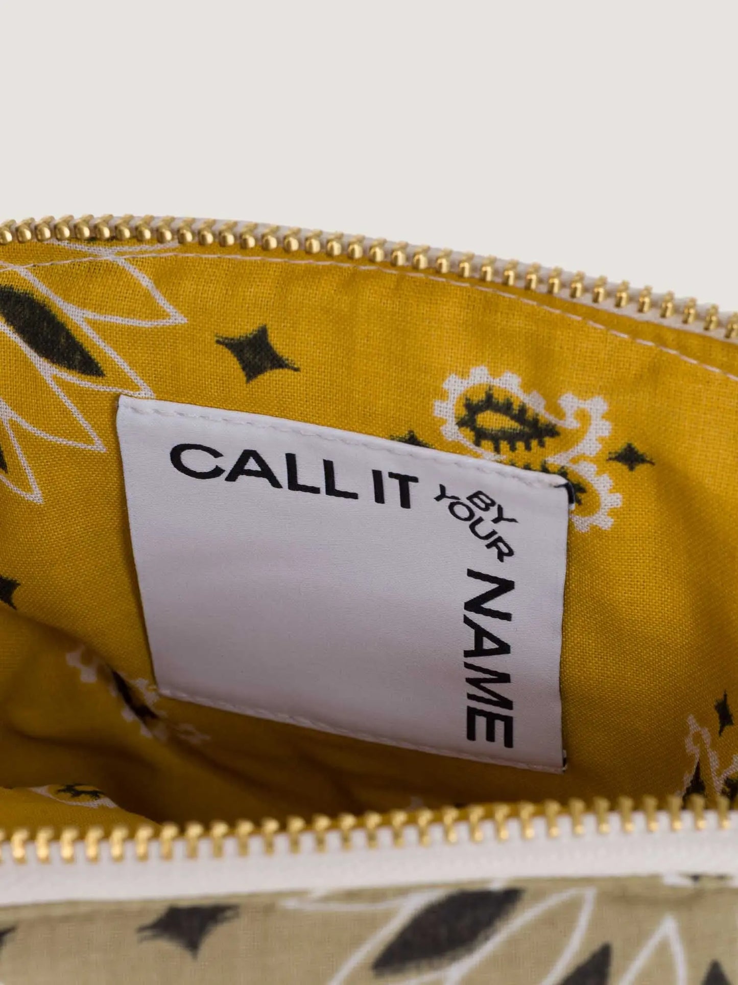 Call It By Your Name Vanity Pouch - Champignon - Small