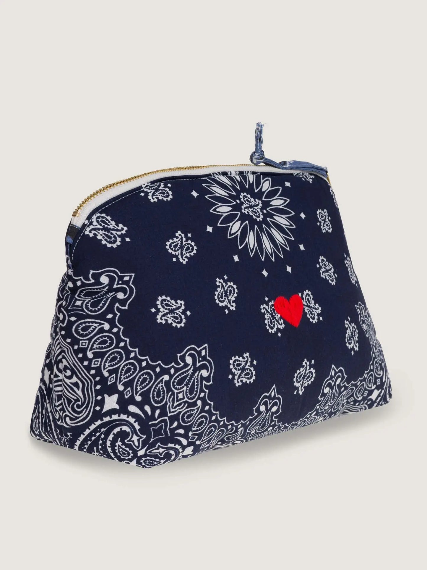 Call It By Your Name Vanity Pouch - Heart - Large