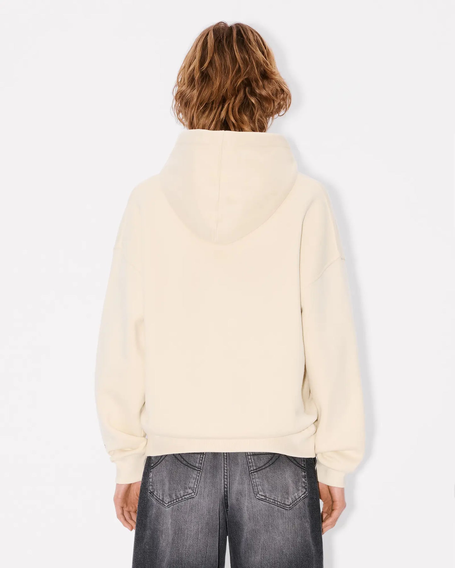 Kenzo 'Boke Flower' pin oversized hoodie