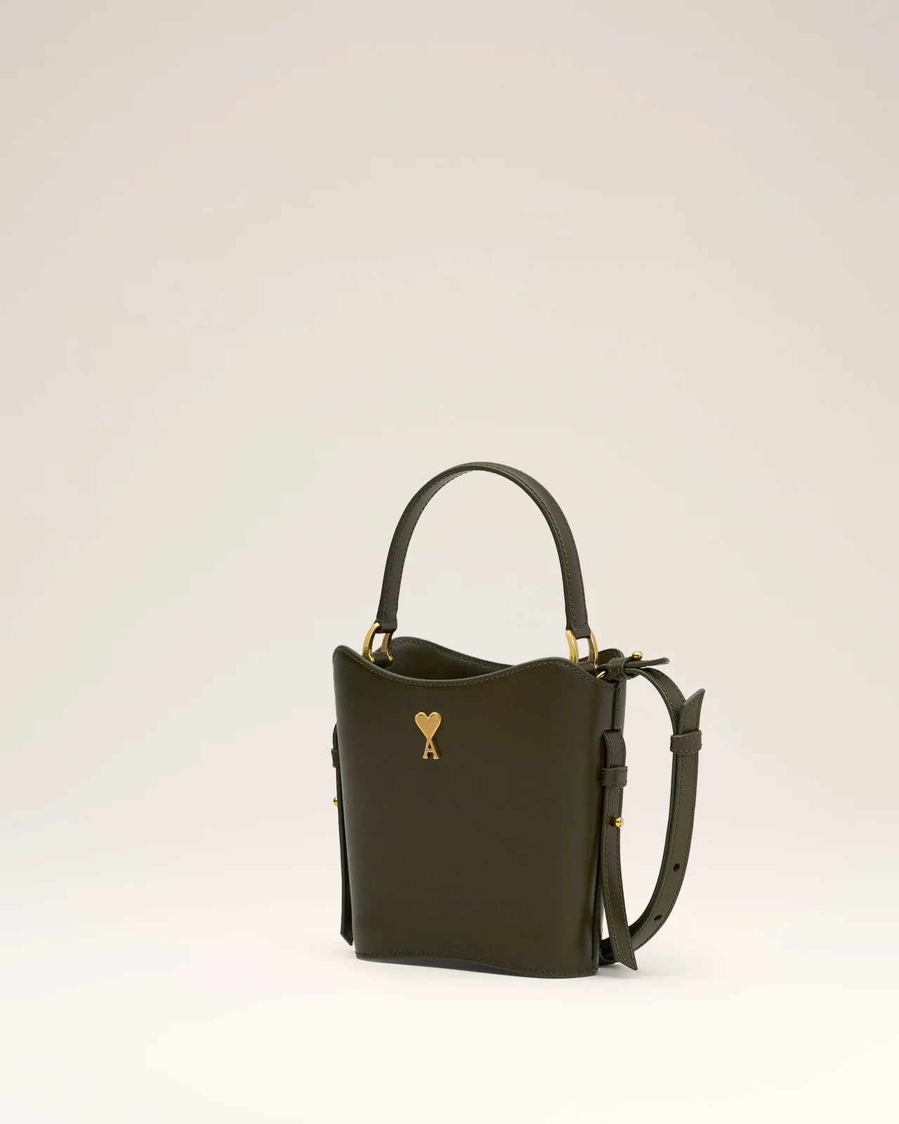 Ami Paris Paris Mini Bucket Bag