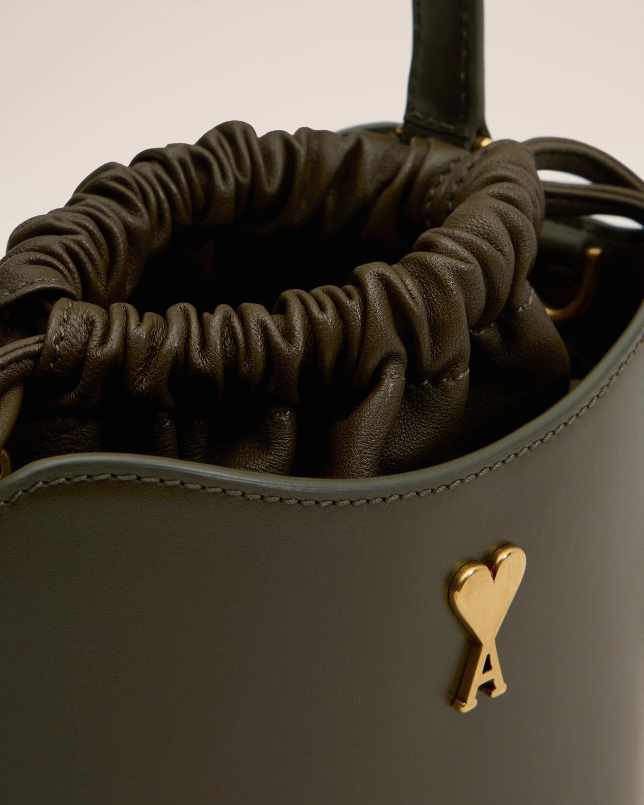 Ami Paris Paris Mini Bucket Bag