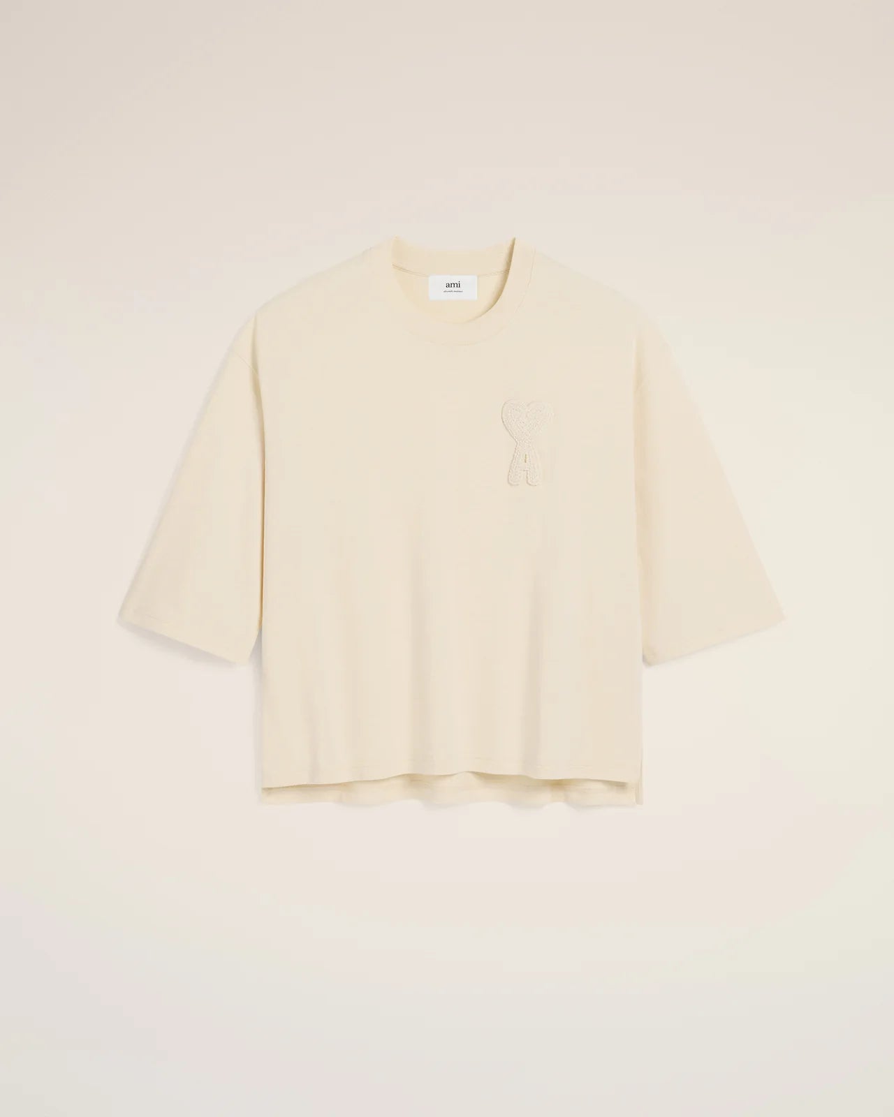 Ami T-shirt with Ami de Coeur Patch