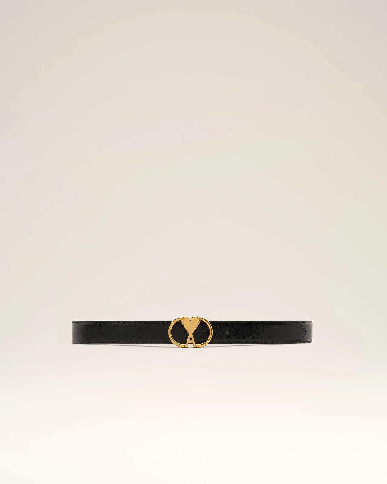 Ami Leather Ami de Coeur Belt