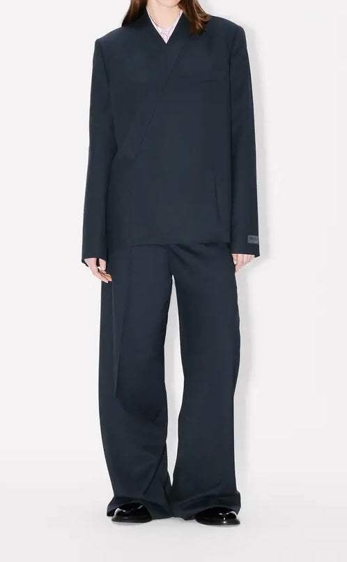 KENZO 'Weave' kimono blazer