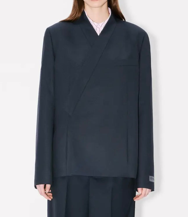 KENZO 'Weave' kimono blazer