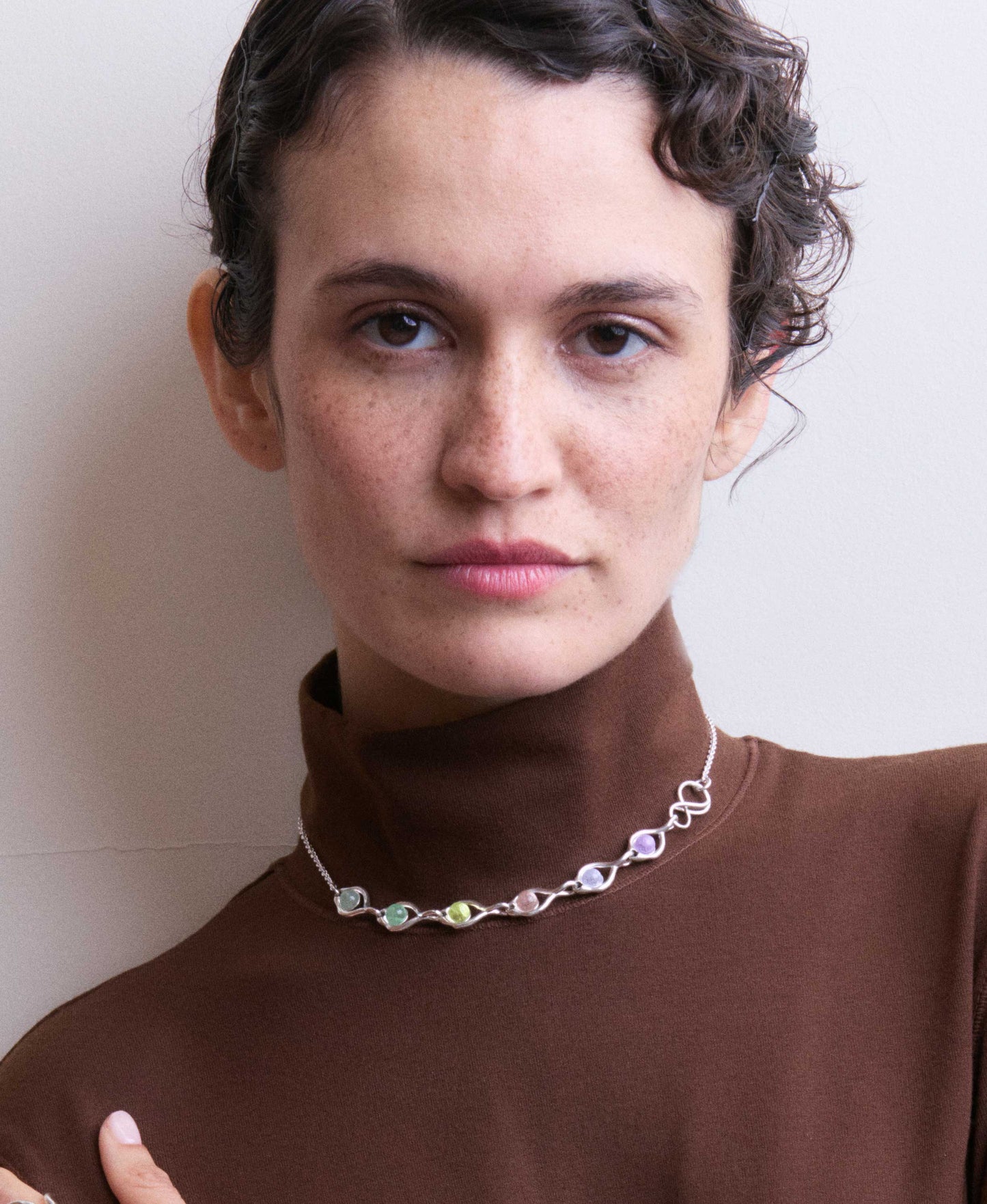 LAH Mini Galaxy Gelato Necklace in Passivated 925 Silver
