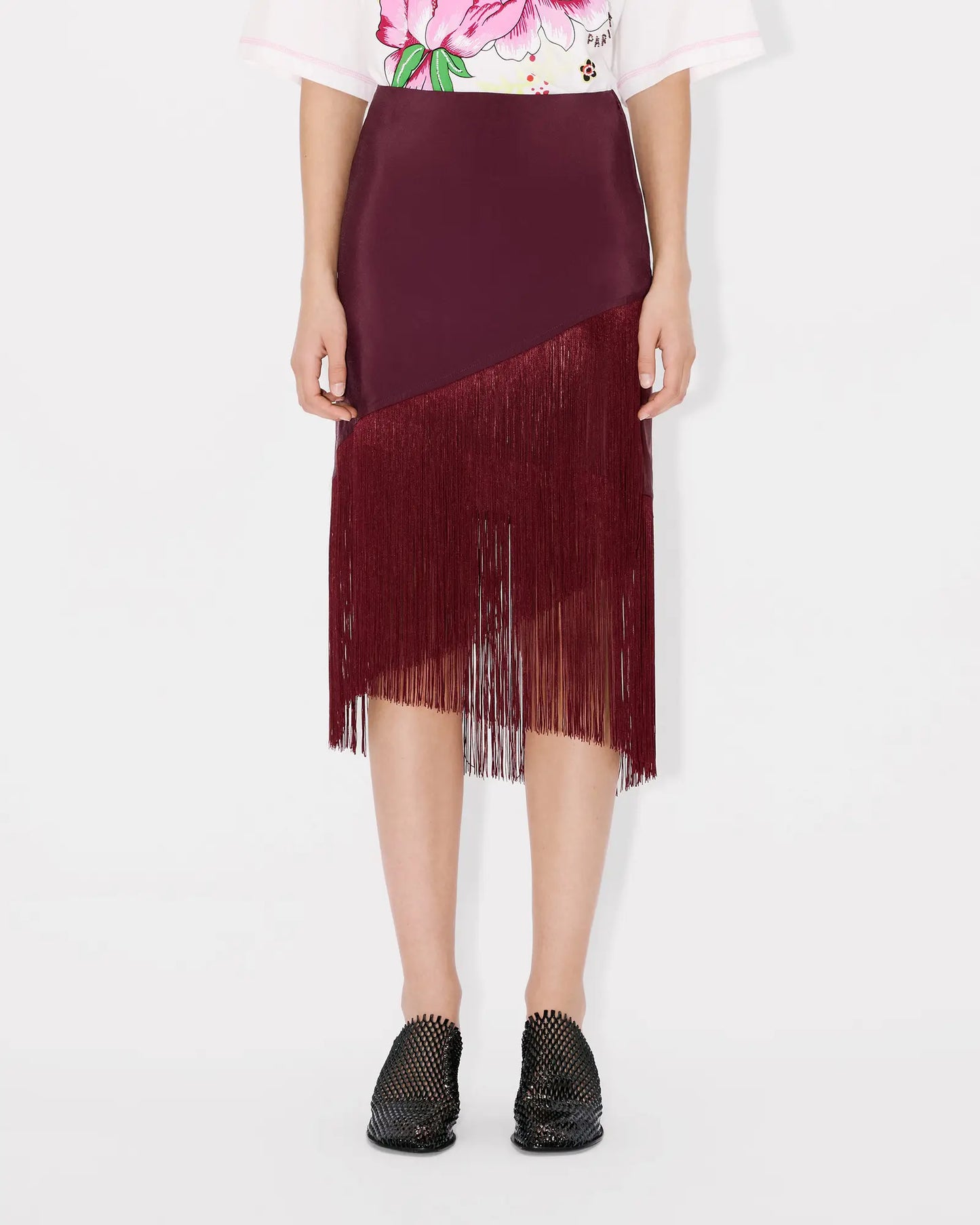 Kenzo Fringed Skirt