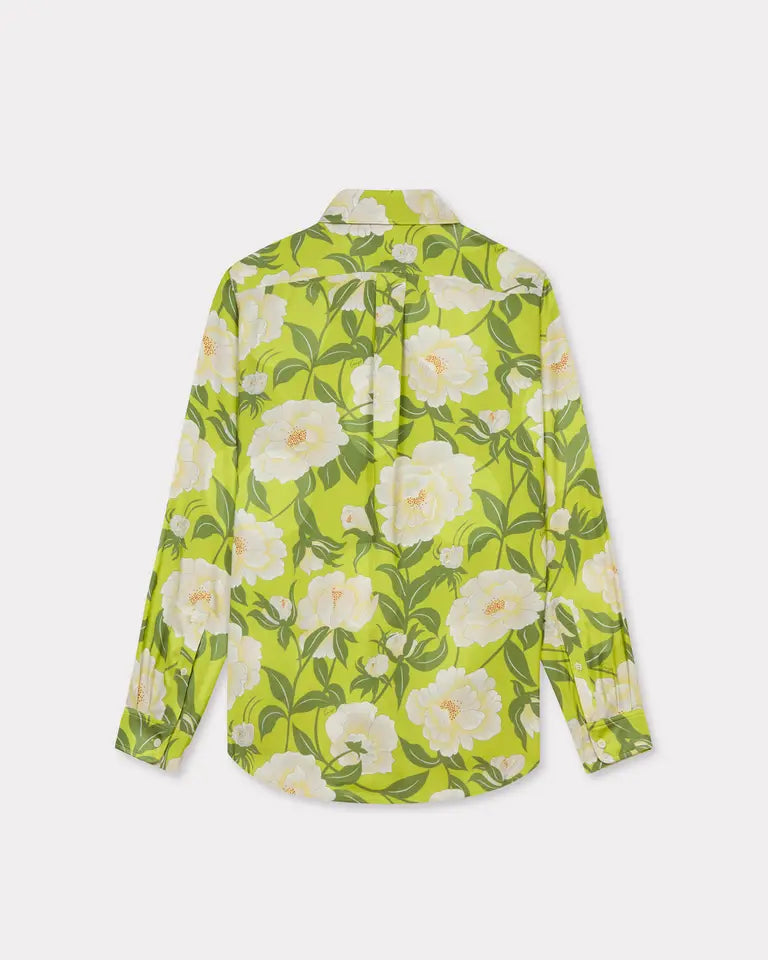 Kenzo Peonies Open Shoulder Shirt