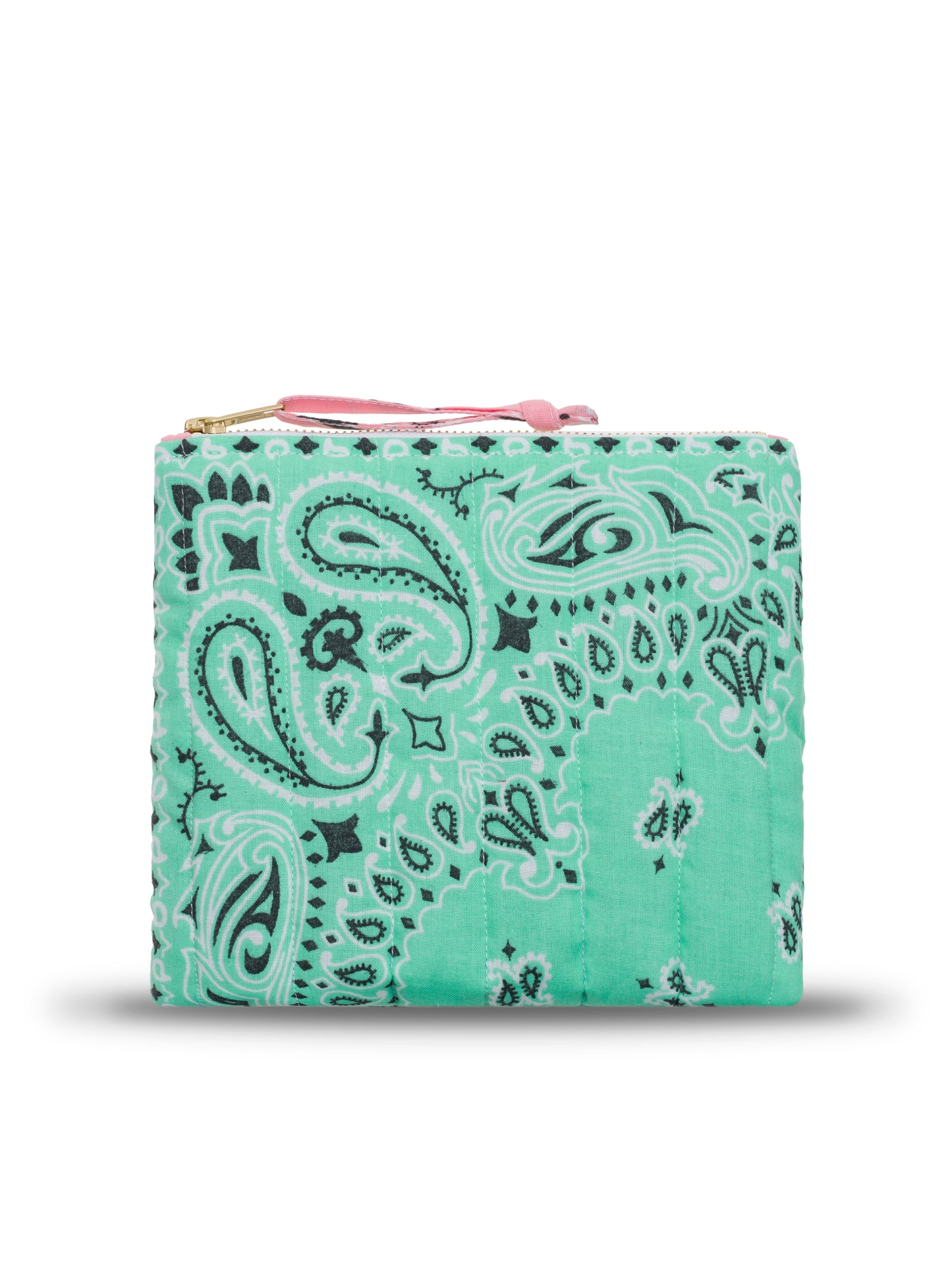 Call It By Your Name Mini Zipped Quilted Pouch