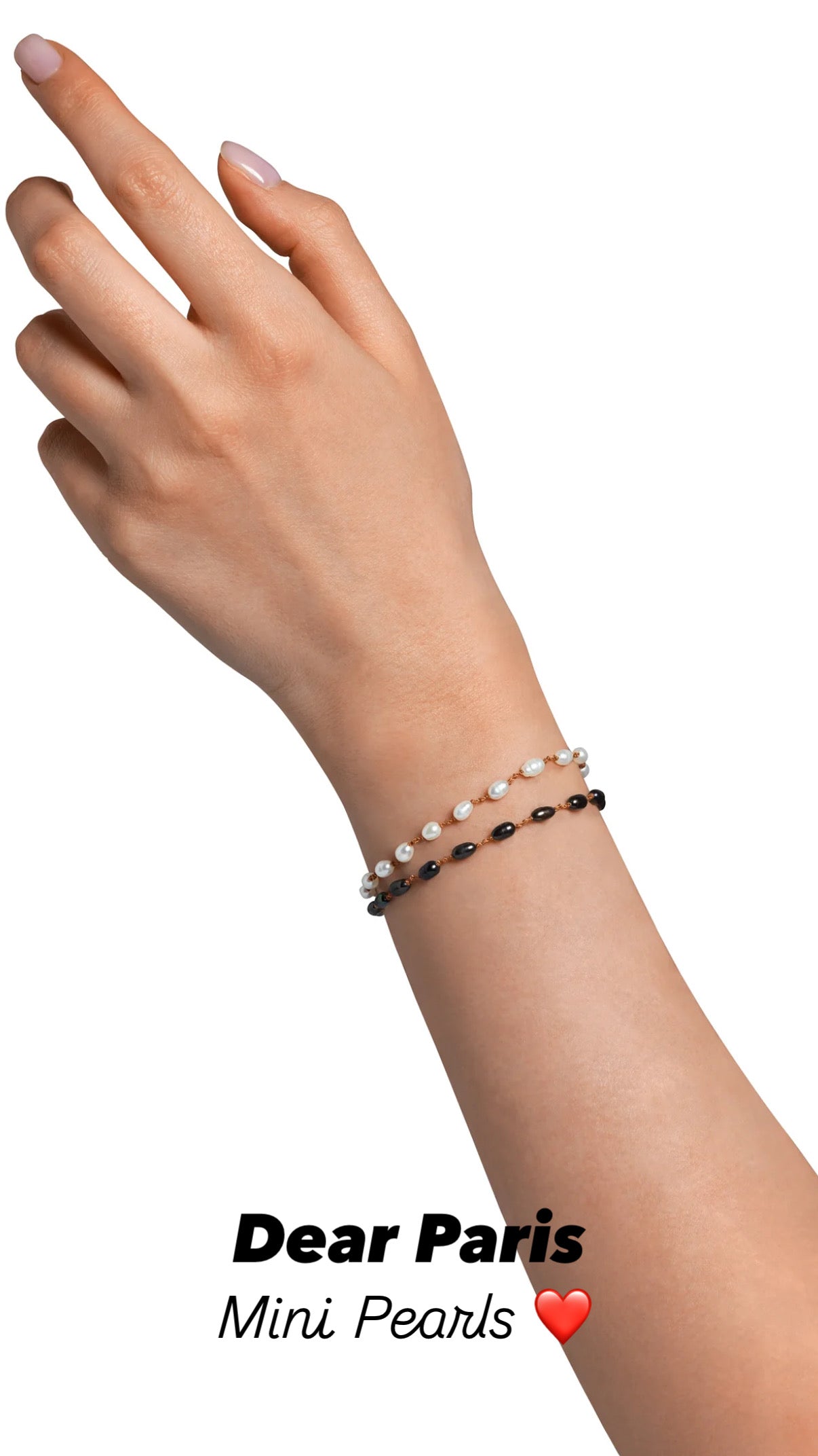 Ivarene Bird Mini Black Bracelet
