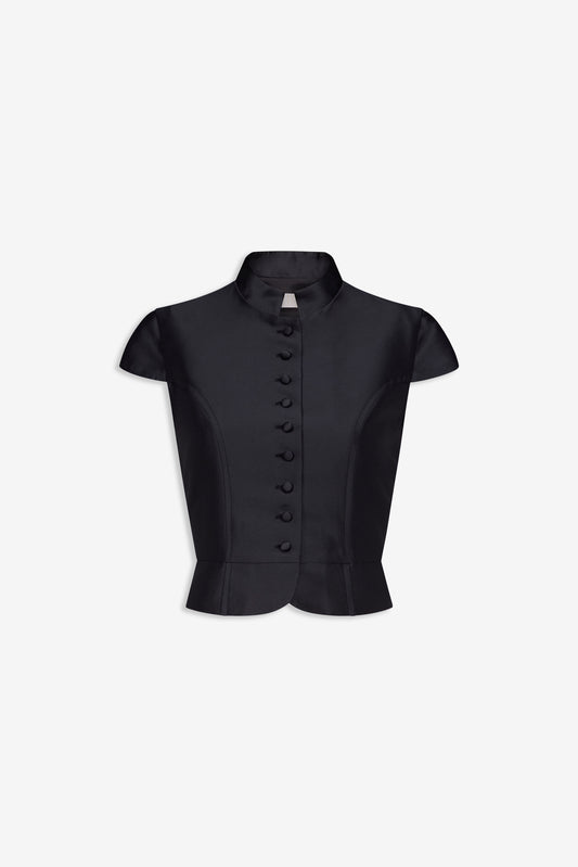DESTREE Amoako Satin Sleeveless Top