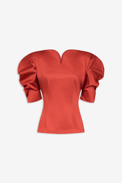 DESTREE Janet Sculptural Top