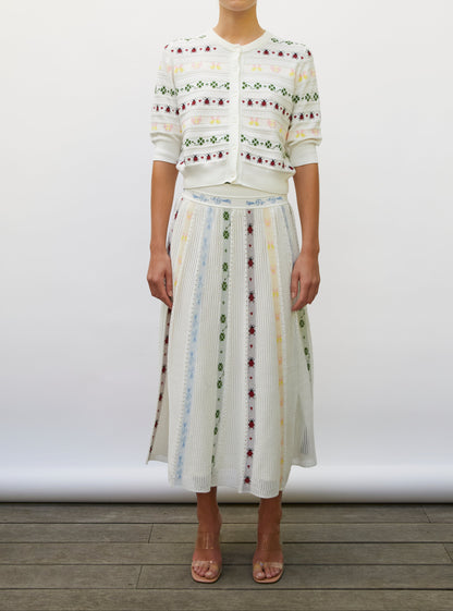 Molli Espoir Cardigan with Charms Details