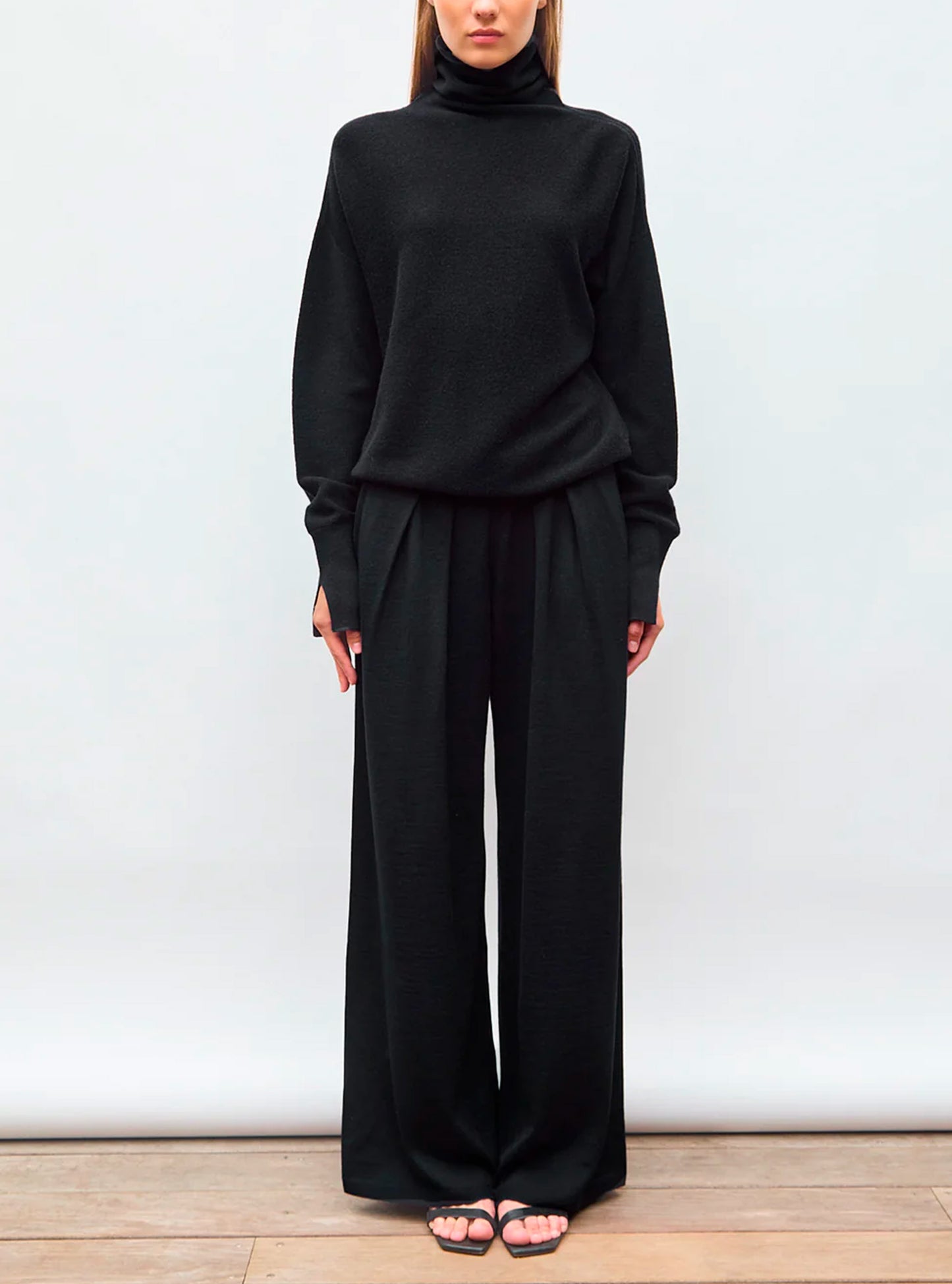 Molli Nora Stand-up Collar Sweater