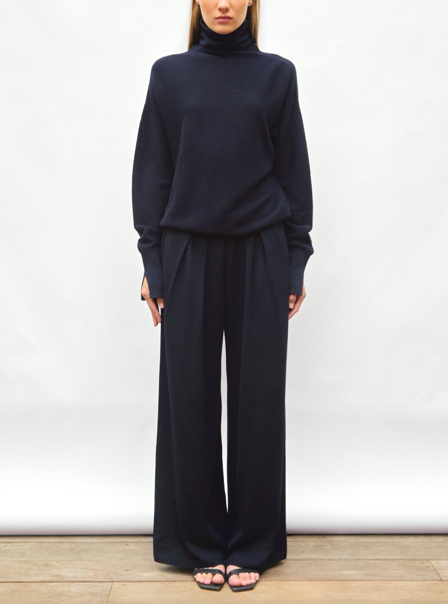 Molli Nora Stand-up Collar Sweater