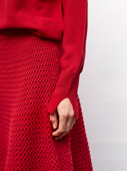 Molli Nora Stand-up Collar Sweater