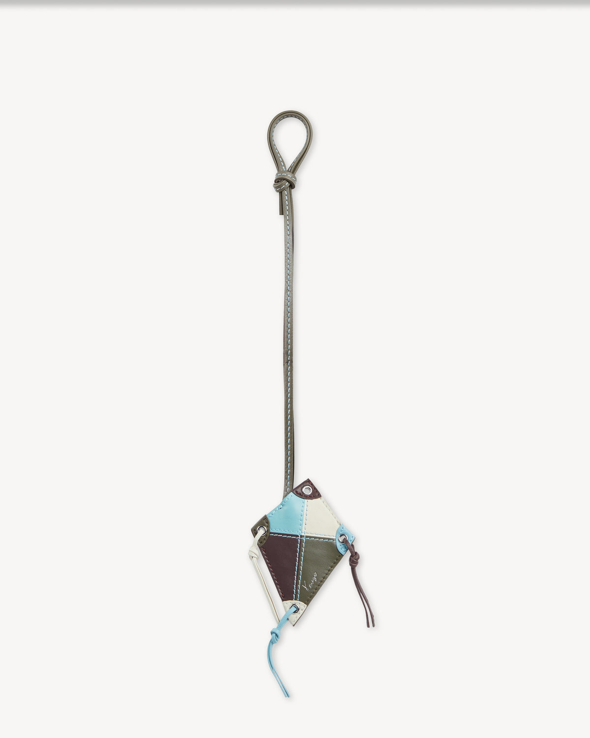 Kenzo Kite keyholder / Bag Charm in Leather