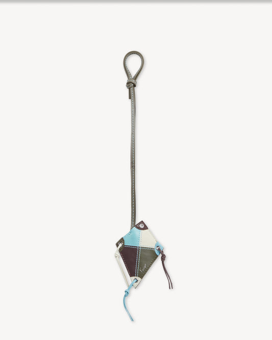 Kenzo Kite keyholder / Bag Charm in Leather