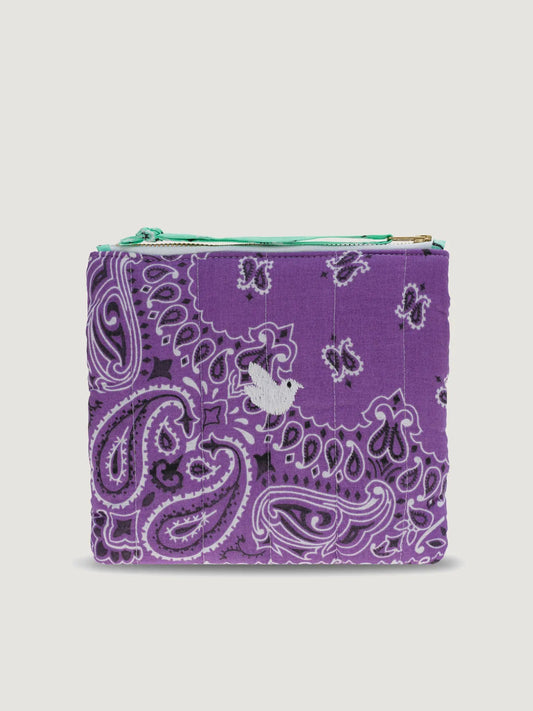 Call It By Your Name Mini Zipped Quilted Pouch