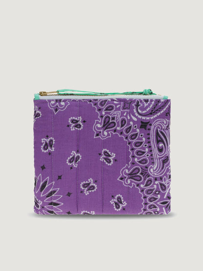 Call It By Your Name Mini Zipped Quilted Pouch